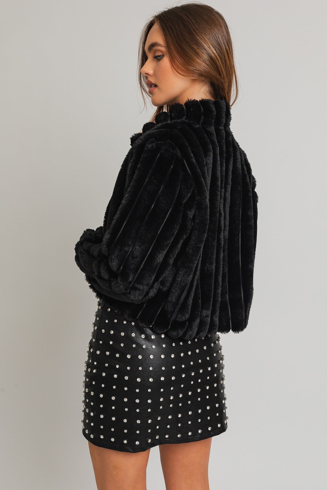 LORETTA FAUX COAT