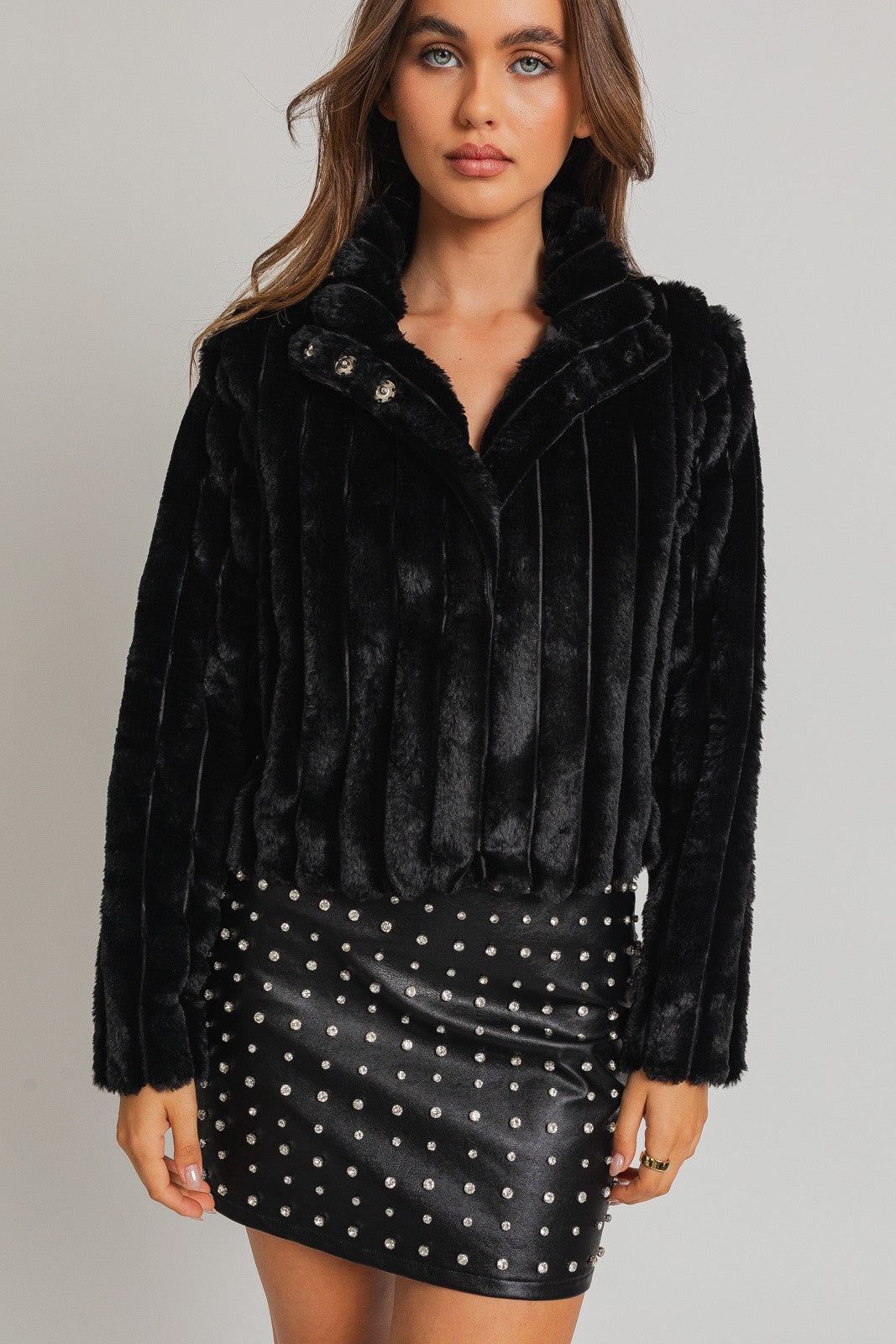 LORETTA FAUX COAT