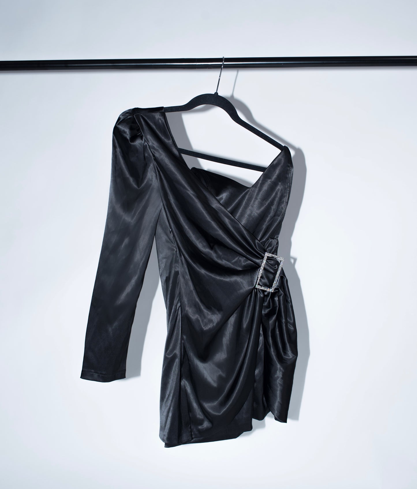 ONE SHOULDER MINI DRESS
