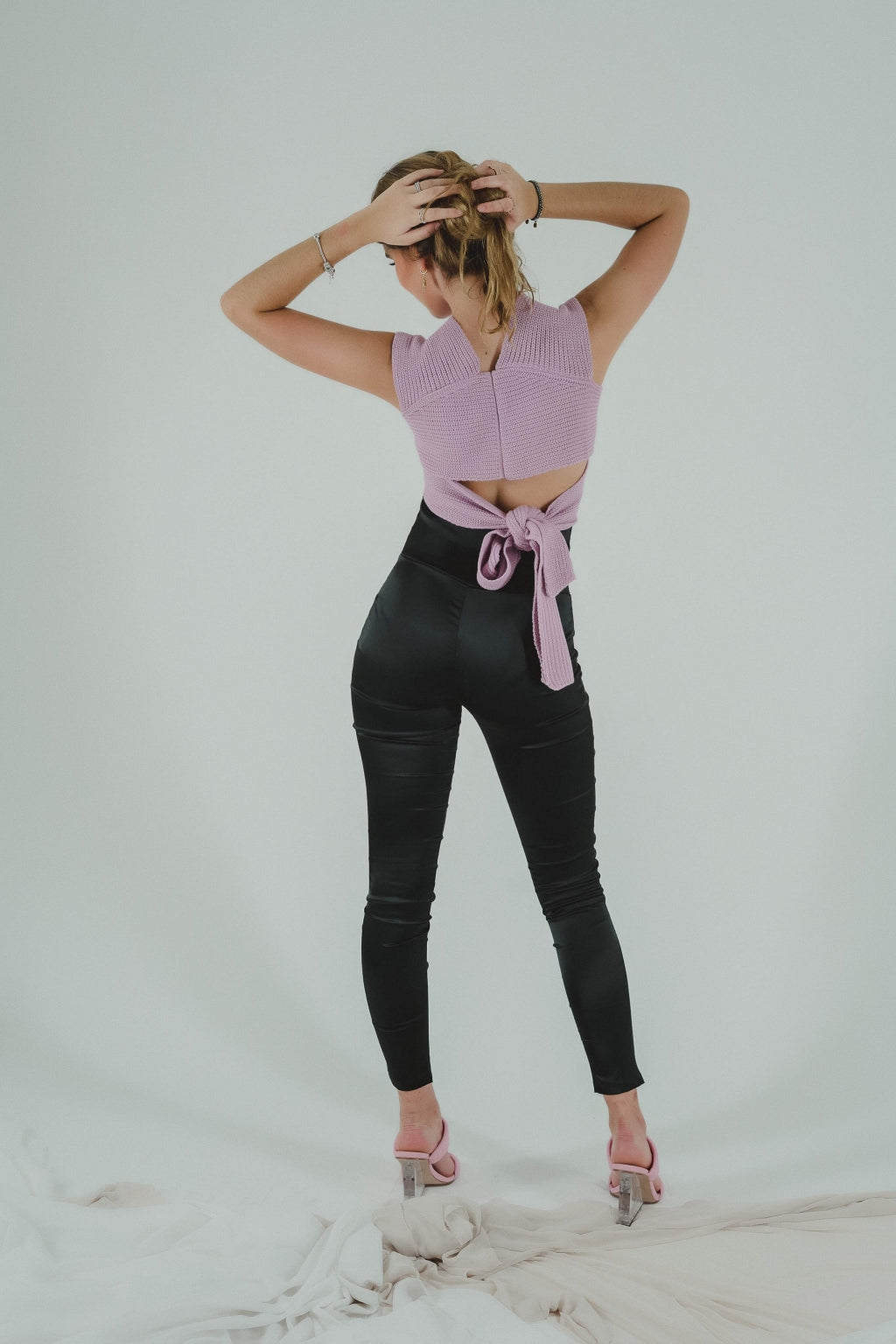 BASIC SATIN LEGGINGS