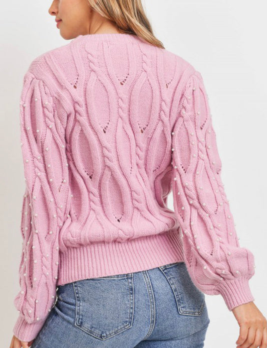 SWEET PEARL SWEATER
