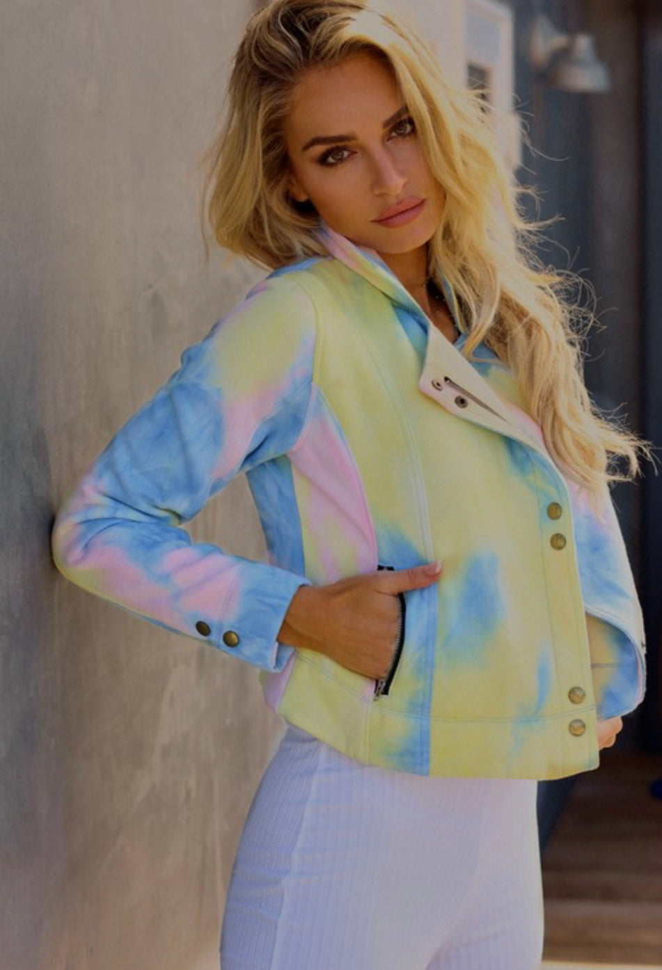 BABY TIE DYE JACKET